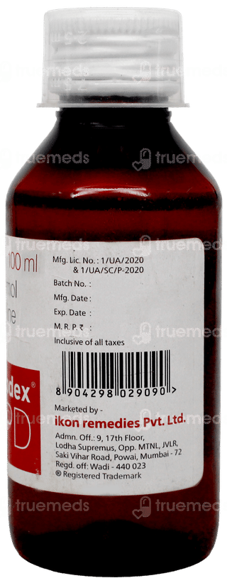 Tricodex Pd Syrup 100Ml